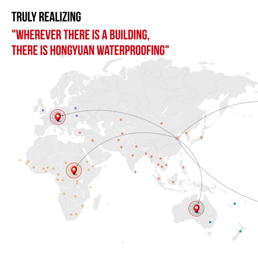 Hongyuan global export map